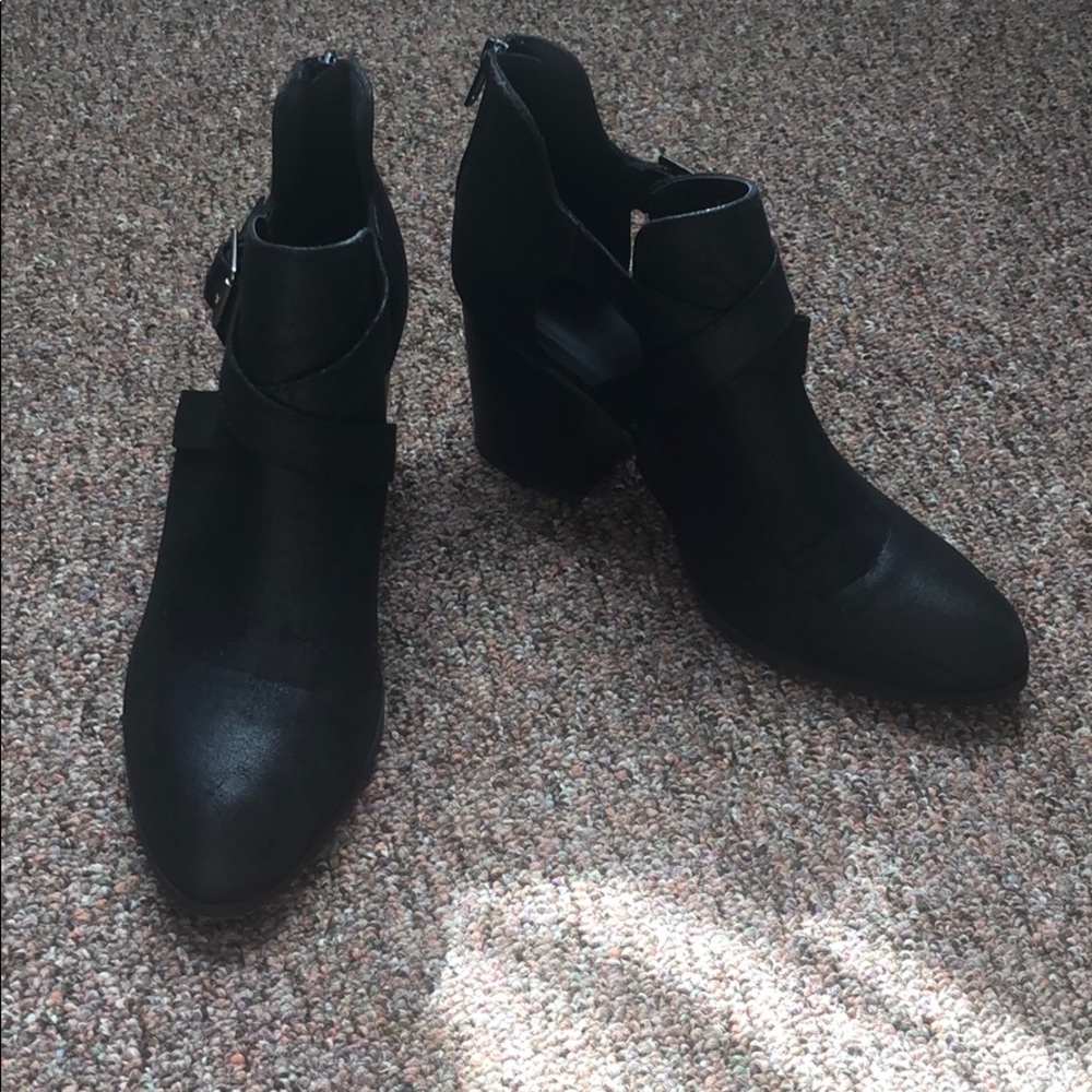 Black booties